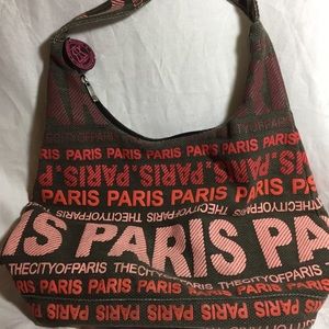 ROBIN RUTH PINK PARIS HOBO BAG